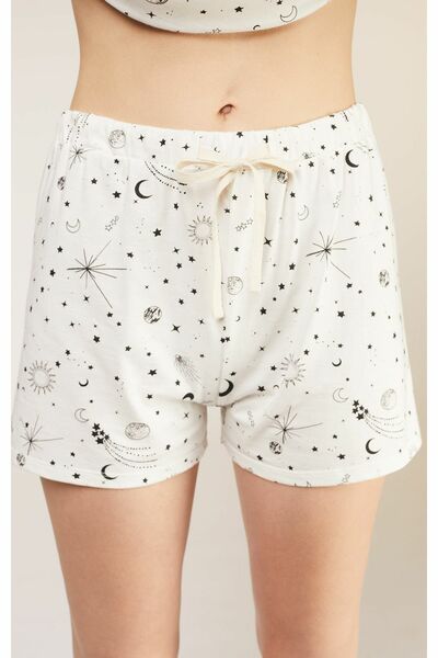 Pyjamashorts - Stars Pyjama Shorts - Aus Bio-baumwollle günstig online kaufen