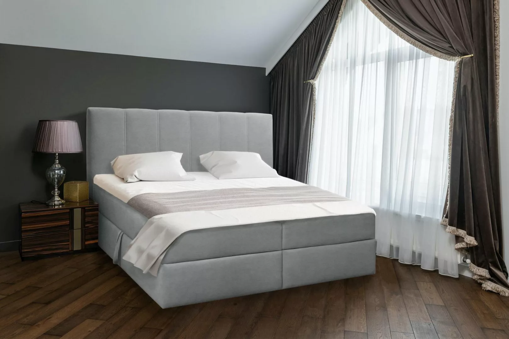 99rooms Boxspringbett Emira (Schlafzimmerbett, Bett), 140/160/180 x 200 cm, günstig online kaufen