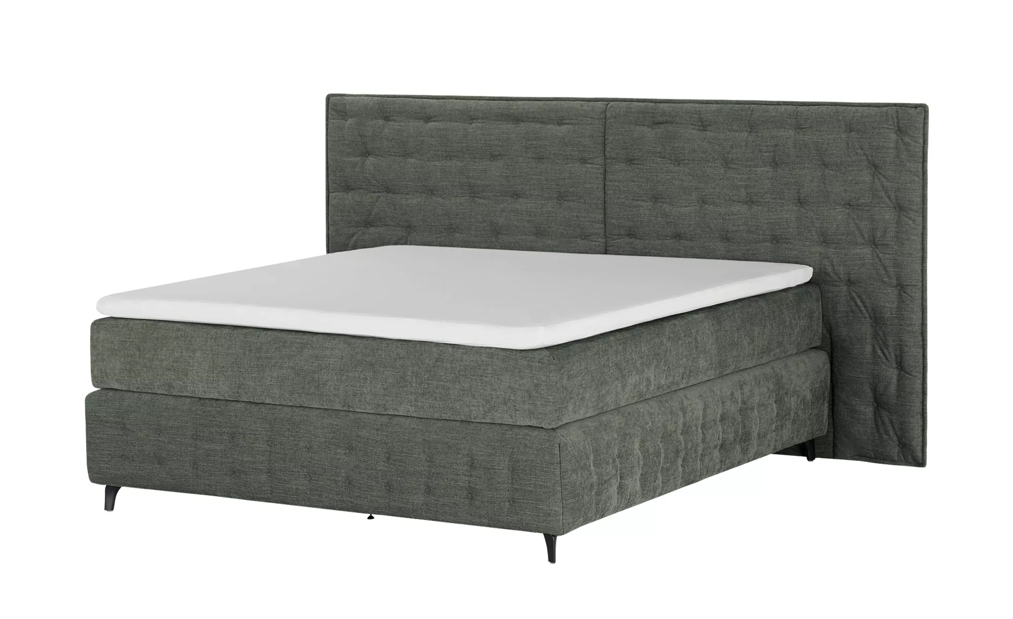Kings and Queens Boxspringbett  Fjell ¦ grün ¦ Maße (cm): B: 260 H: 130 Bet günstig online kaufen