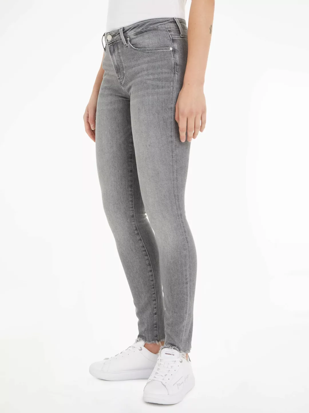 Tommy Hilfiger Skinny-fit-Jeans TH FLEX COMO SKINNY RW A IVY mit Tommy Hilf günstig online kaufen