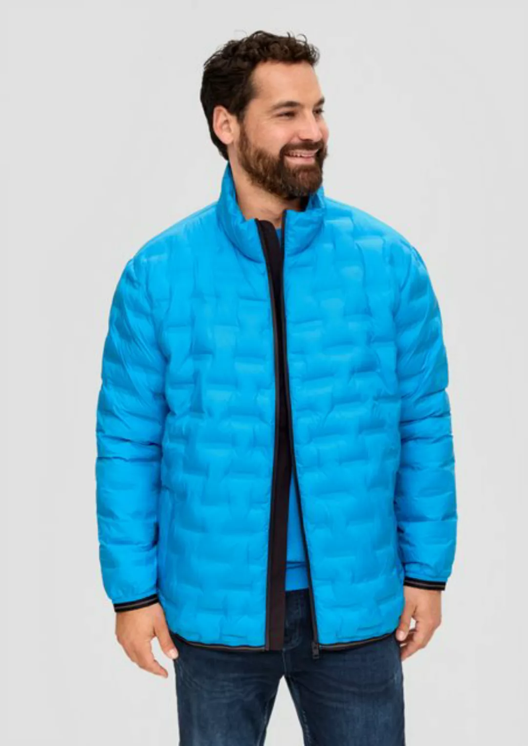 s.Oliver Outdoorjacke Jacke mit Reißverschlusstaschen Applikation günstig online kaufen