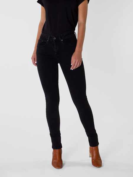 Kuyichi Damen Skinny Jeans Carey Black Again Bio-bw/rec. günstig online kaufen