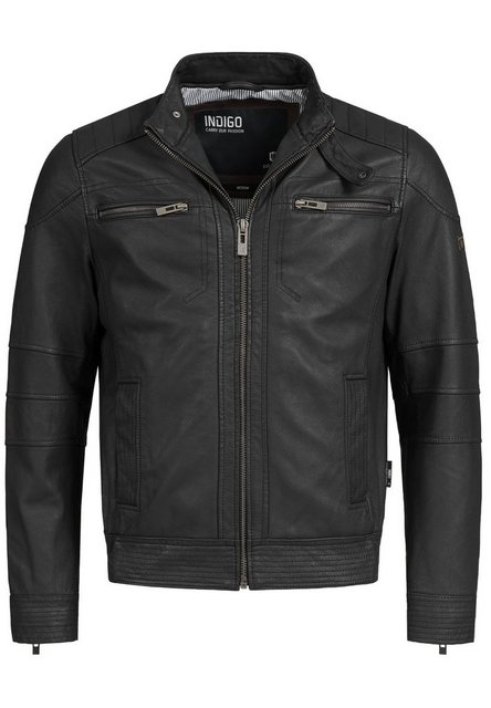 Indicode Lederjacke Germo günstig online kaufen