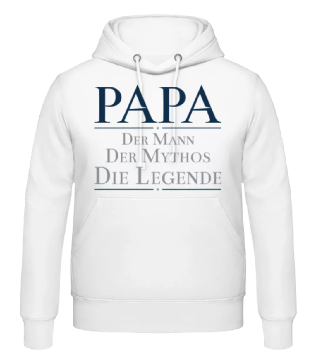 Papa Die Legende · Männer Hoodie günstig online kaufen