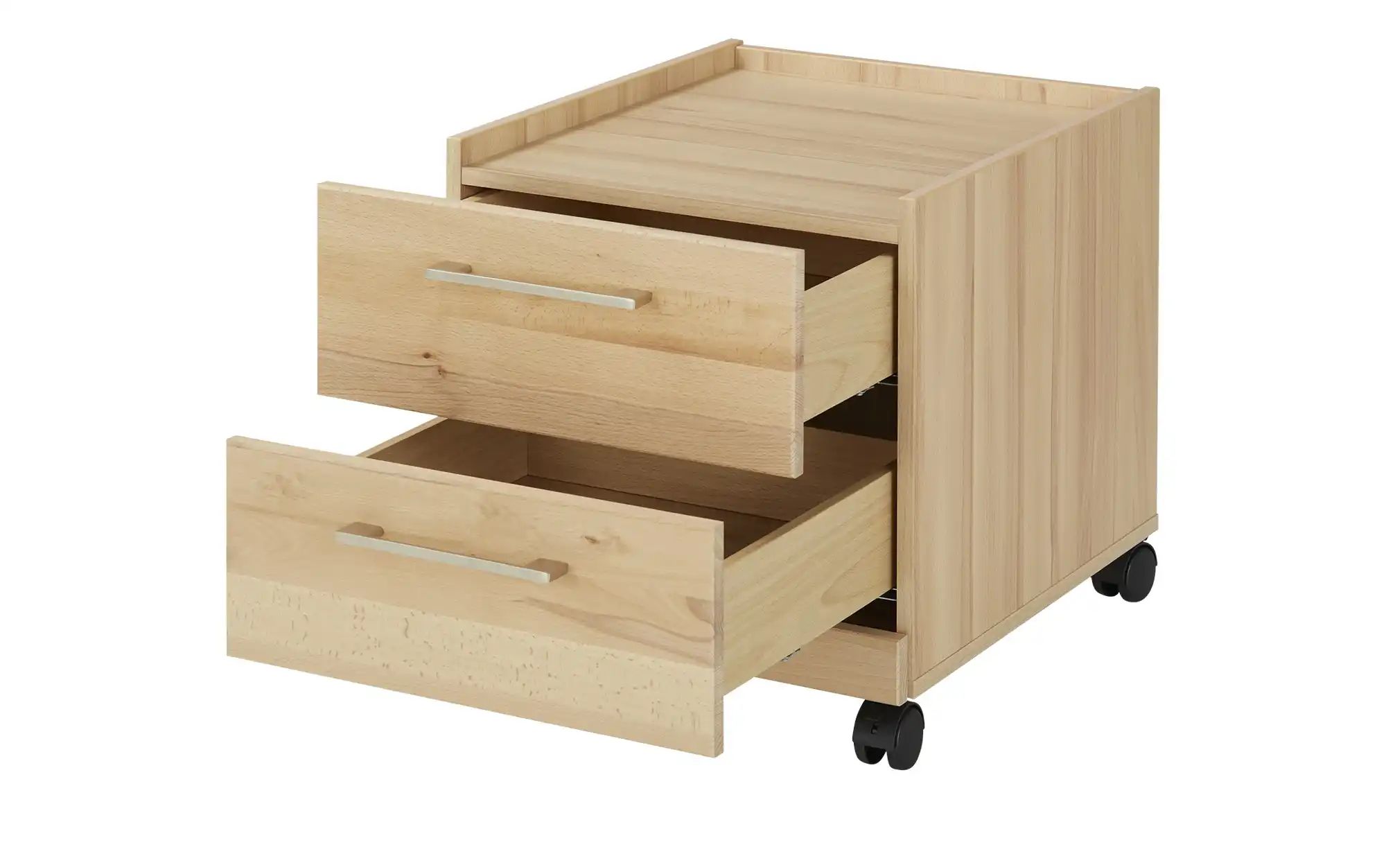 smart Rollcontainer  Oslo ¦ holzfarben ¦ Maße (cm): B: 45 H: 47 T: 55 Schrä günstig online kaufen