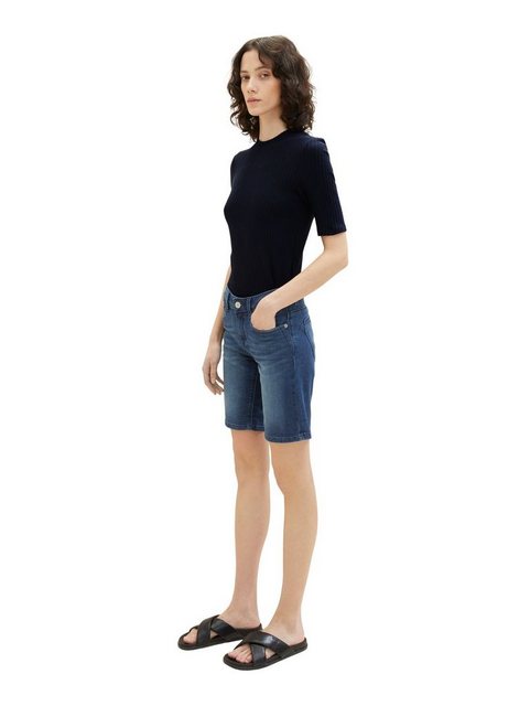 TOM TAILOR Jeansshorts Bermuda Shorts ALEXA SLIM 5343 in Dunkelblau günstig online kaufen