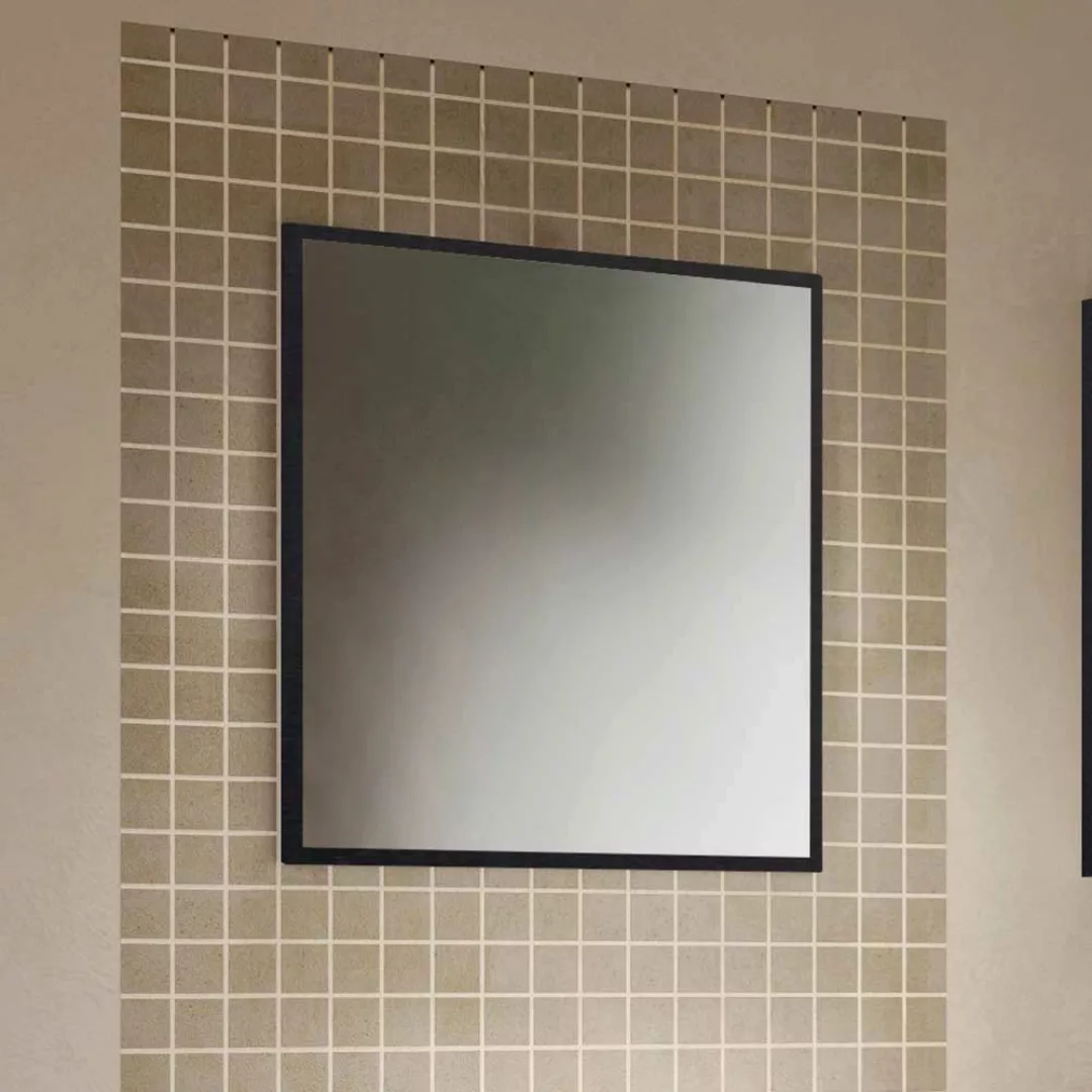 Wandspiegel in Eiche Grau Optik 60 cm breit günstig online kaufen