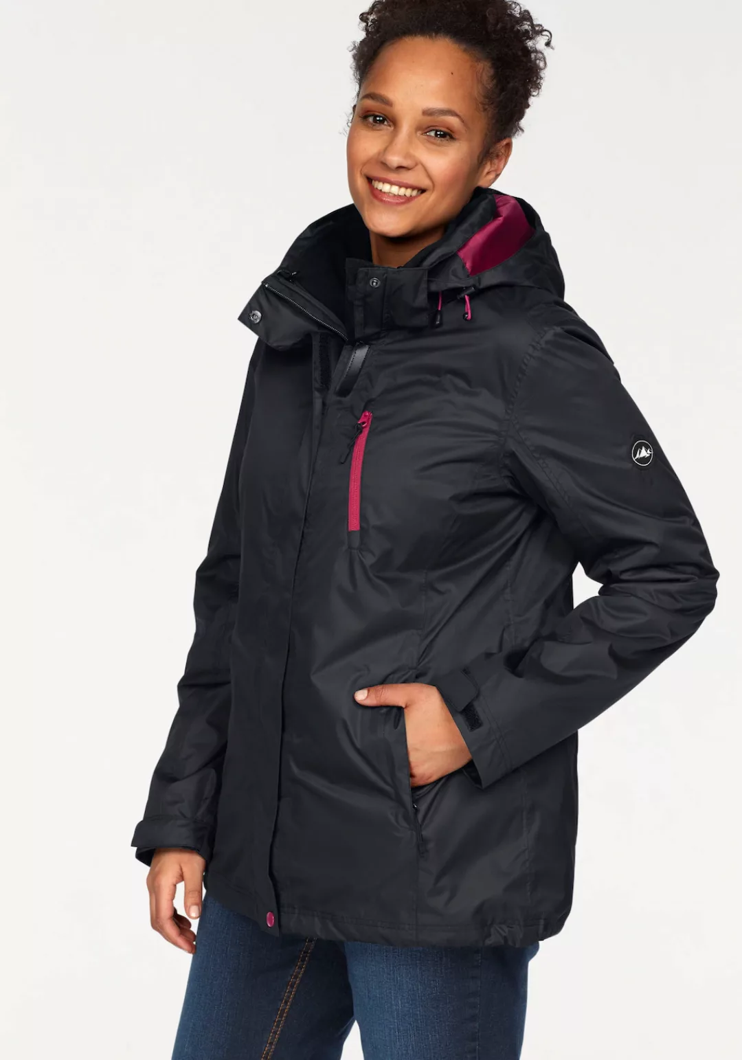 Polarino 3-in-1-Funktionsjacke (2-St) mit Windschutzblende günstig online kaufen