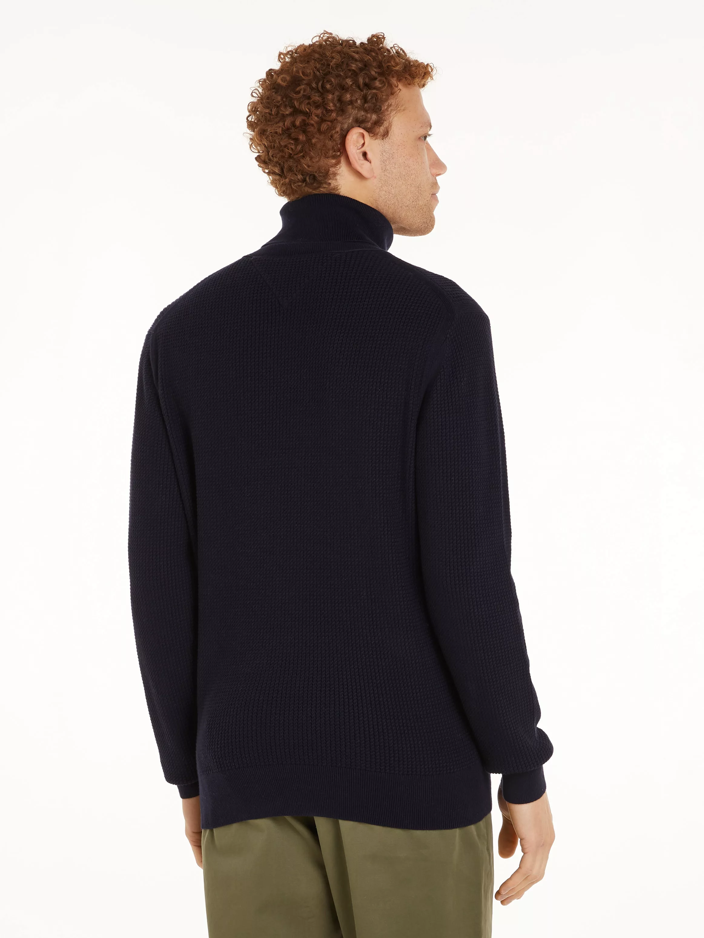 Tommy Hilfiger Rollkragenpullover "STRUCTURE ROLL NECK" günstig online kaufen