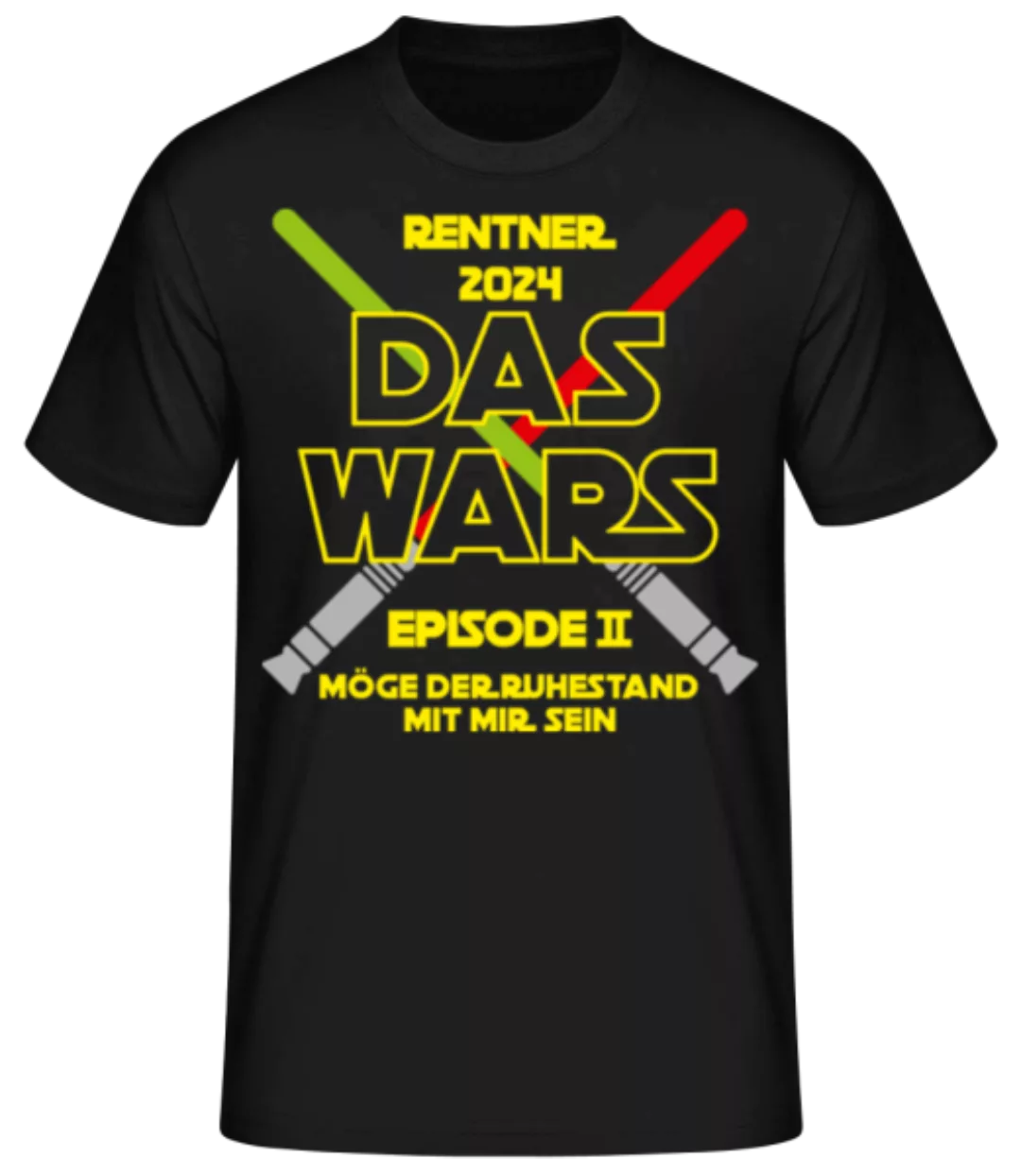 Das Wars Rentner 2024 · Männer Basic T-Shirt günstig online kaufen