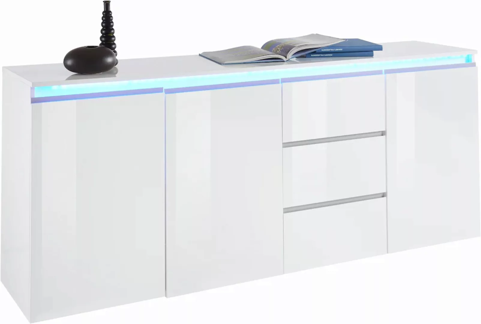 INOSIGN Sideboard "Magic, Kommode, Schrank, Kredenz", mit 3 Türen und 3 Sch günstig online kaufen