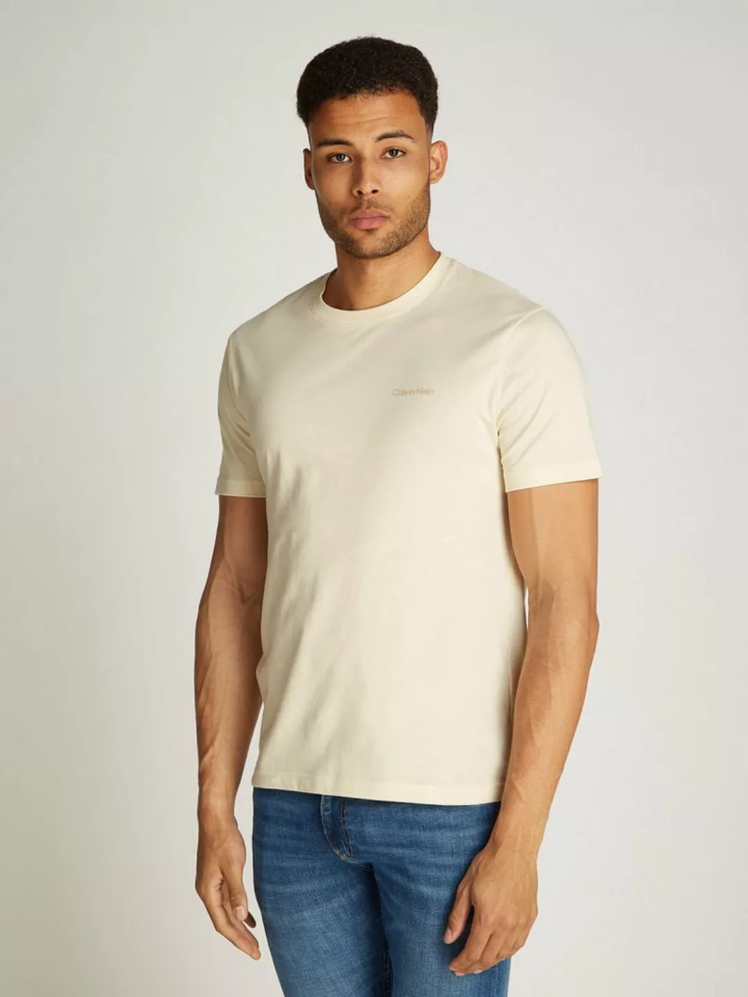 Calvin Klein T-Shirt ENLARGED BACK LOGO T-SHIRT mit Logodruck günstig online kaufen