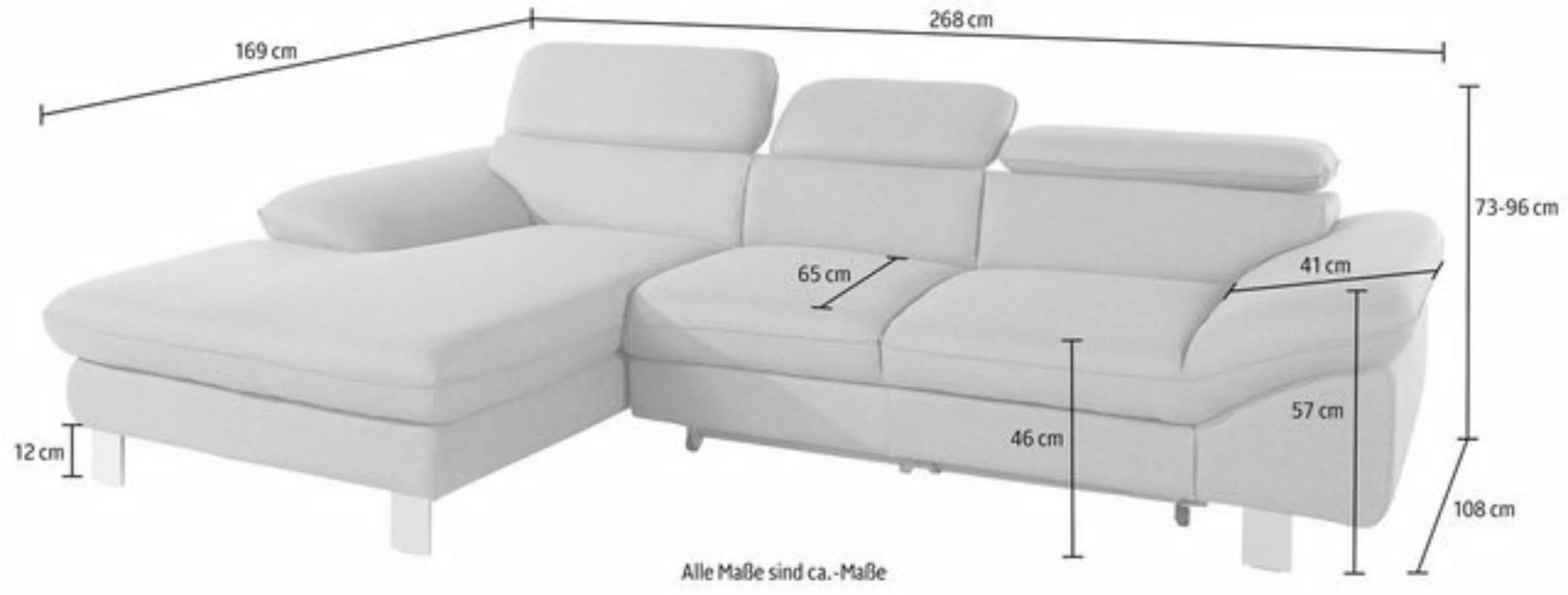 COTTA Ecksofa "Driver L-Form" günstig online kaufen