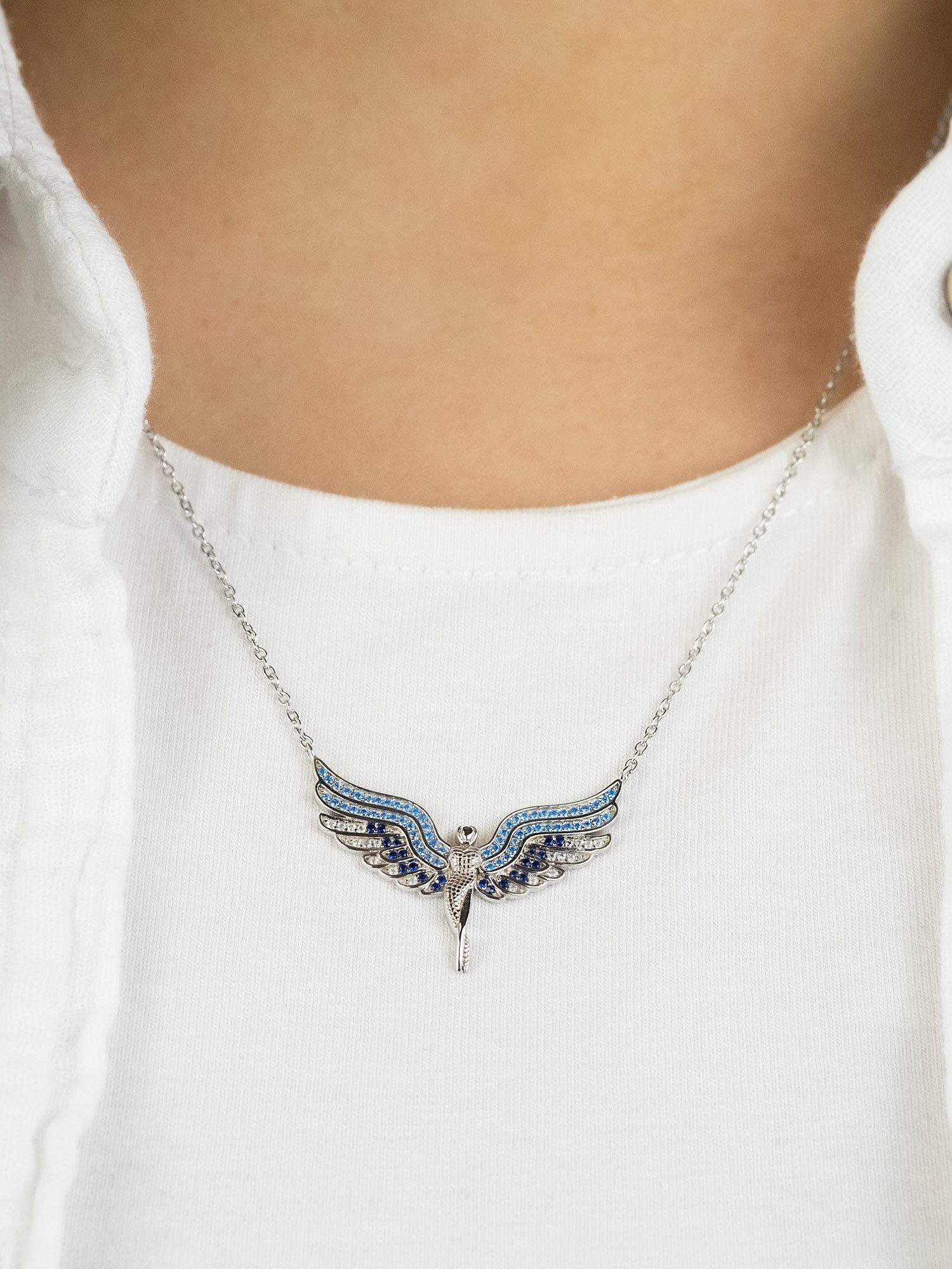 Engelsrufer Kette mit Anhänger Flyangel Engel, günstig online kaufen