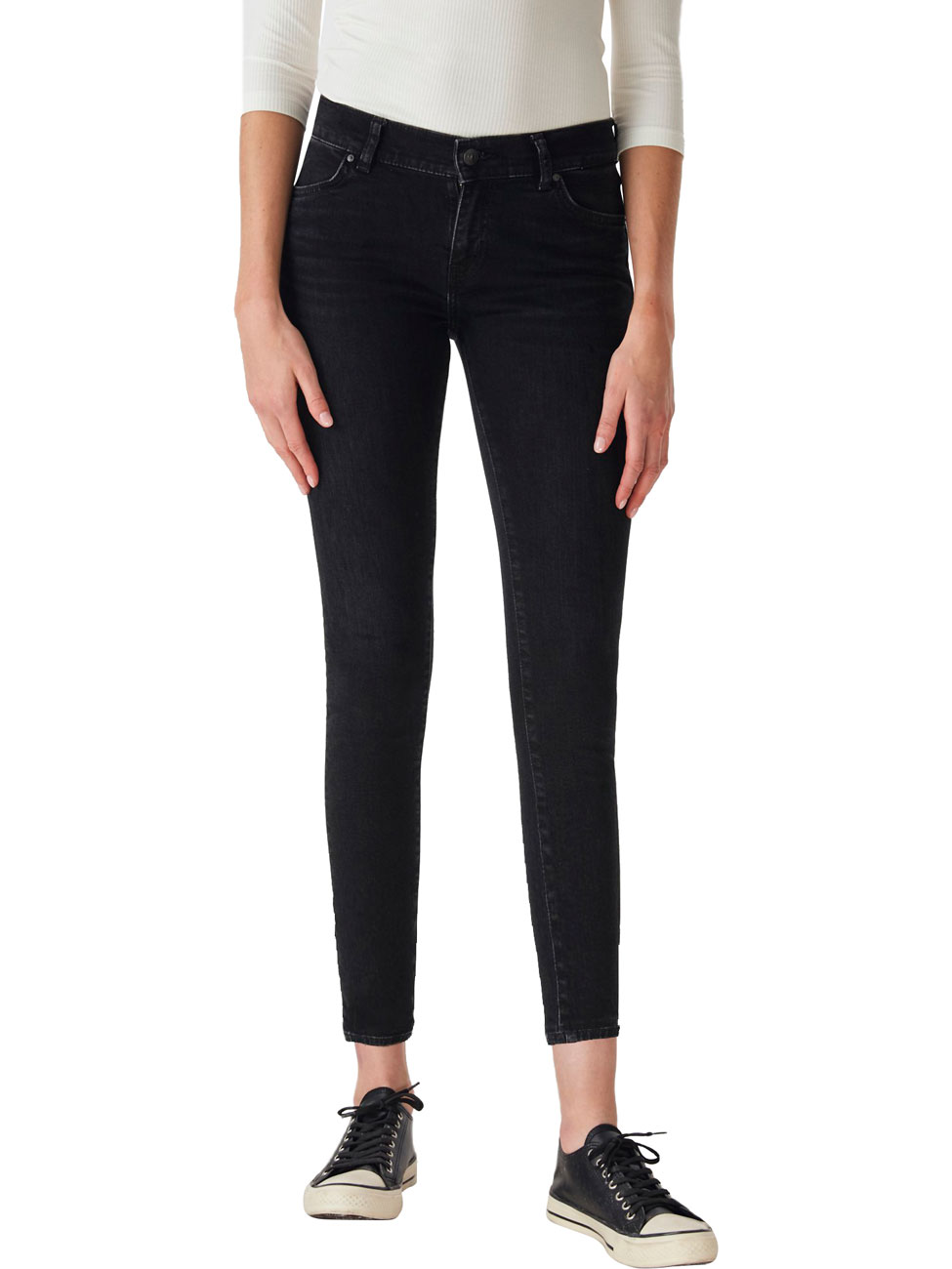 LTB Damen Jeans Lonia Super Skinny Fit - Schwarz - Ariela Safe Wash günstig online kaufen