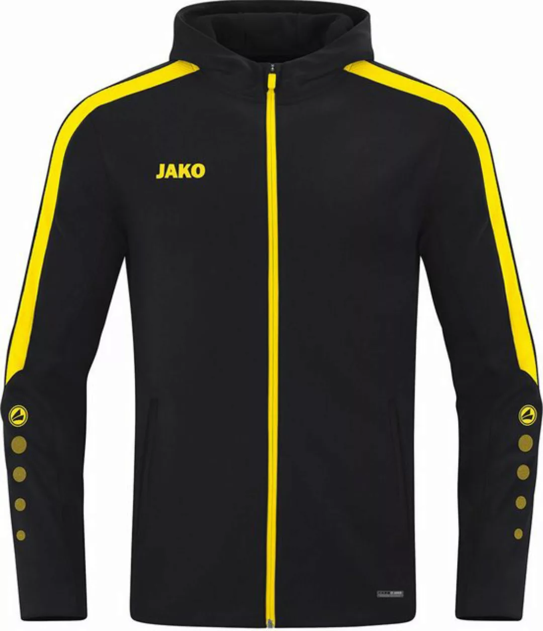 Jako Trainingskapuzenpullover Kapuzenjacke Power schwarz/citro günstig online kaufen