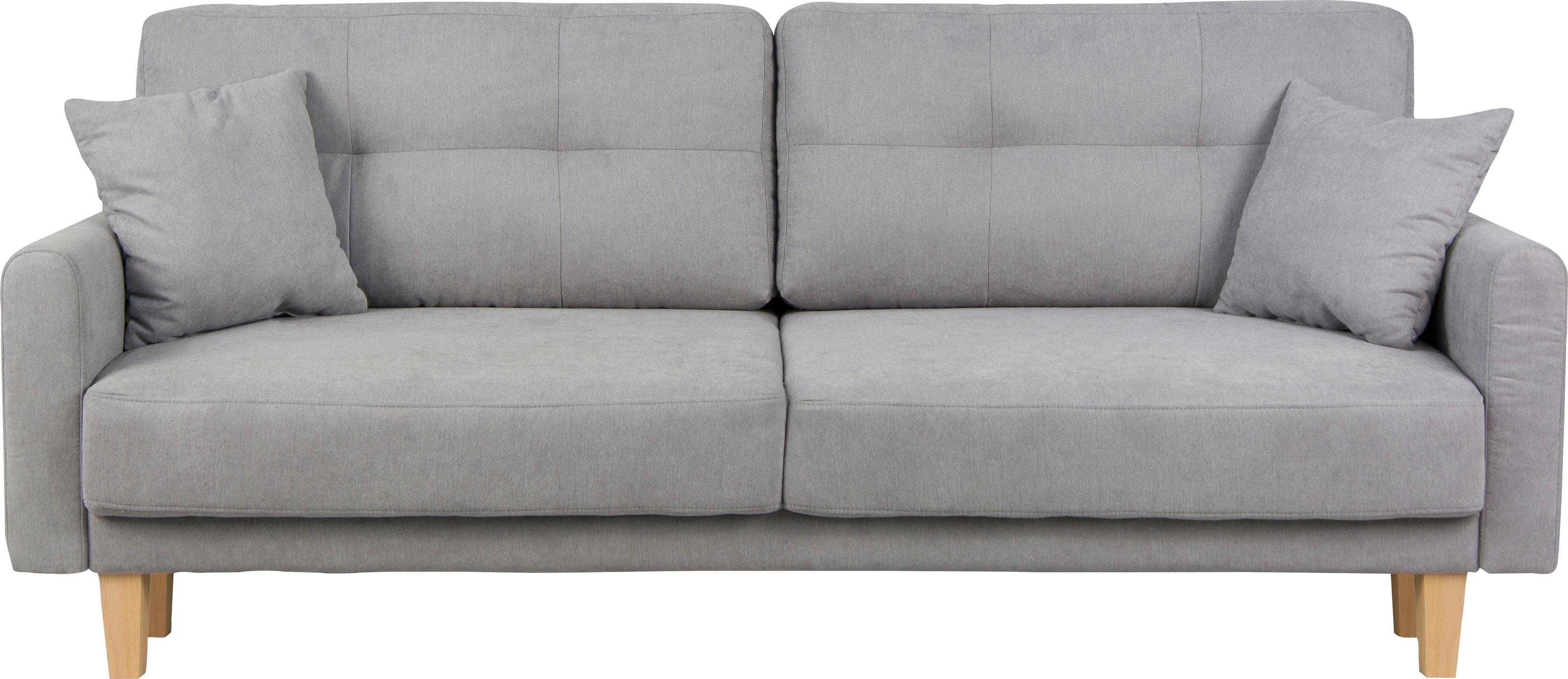 Home affaire 3-Sitzer "TRIPLO optionale Schlafsofa mit Bettkasten, Maße B/T günstig online kaufen