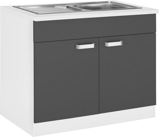 wiho Küchen Spülenschrank "Husum", 100 cm breit günstig online kaufen