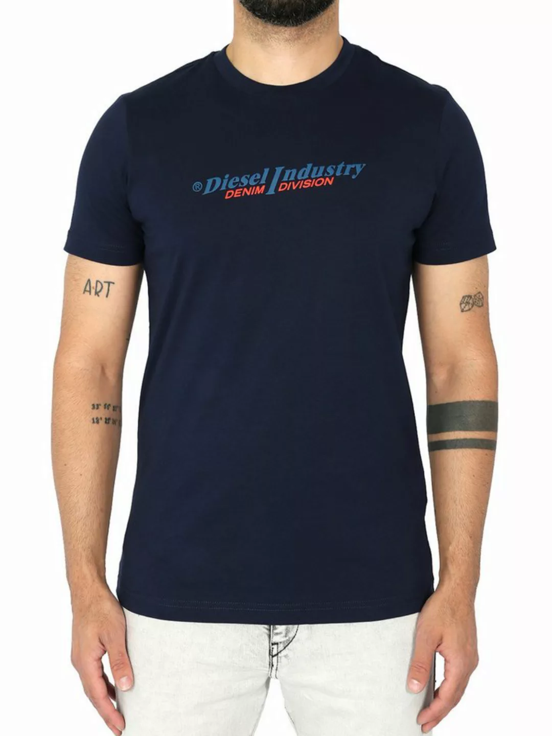 Diesel Rundhalsshirt Slim Fit - T-Diegor New Industries 8AT günstig online kaufen