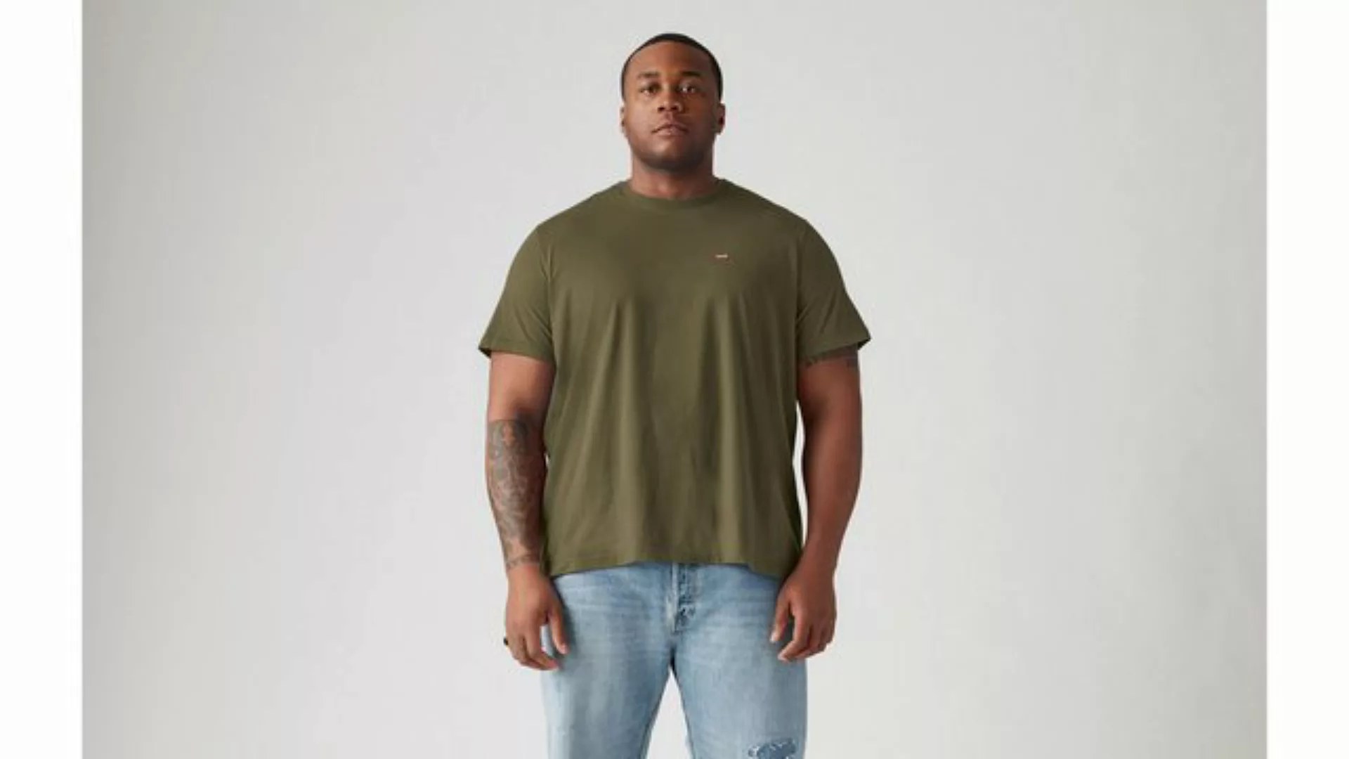 Levi's® Plus T-Shirt LE BIG ORIGINAL HM TEE günstig online kaufen