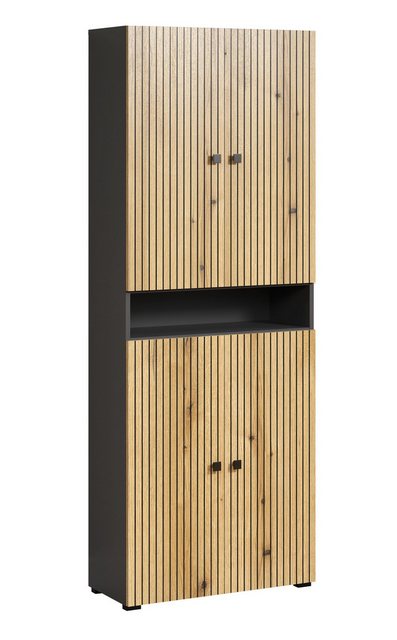 trendteam Hochschrank (Hochschrank) Badschrank Badhochschrank 70 x 188 x 31 günstig online kaufen