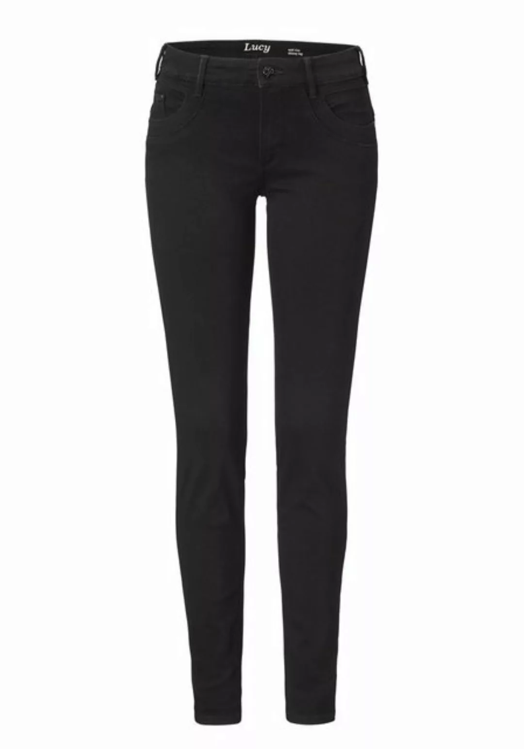 Paddock`s Damen Jeans LUCY SHAPE DENIM - Skinny Fit - Schwarz - Black günstig online kaufen