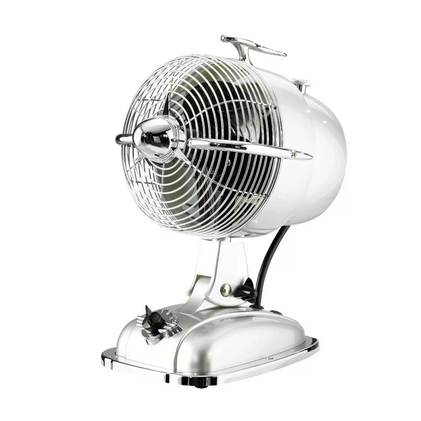 RetroJet Tischventilator, silber günstig online kaufen