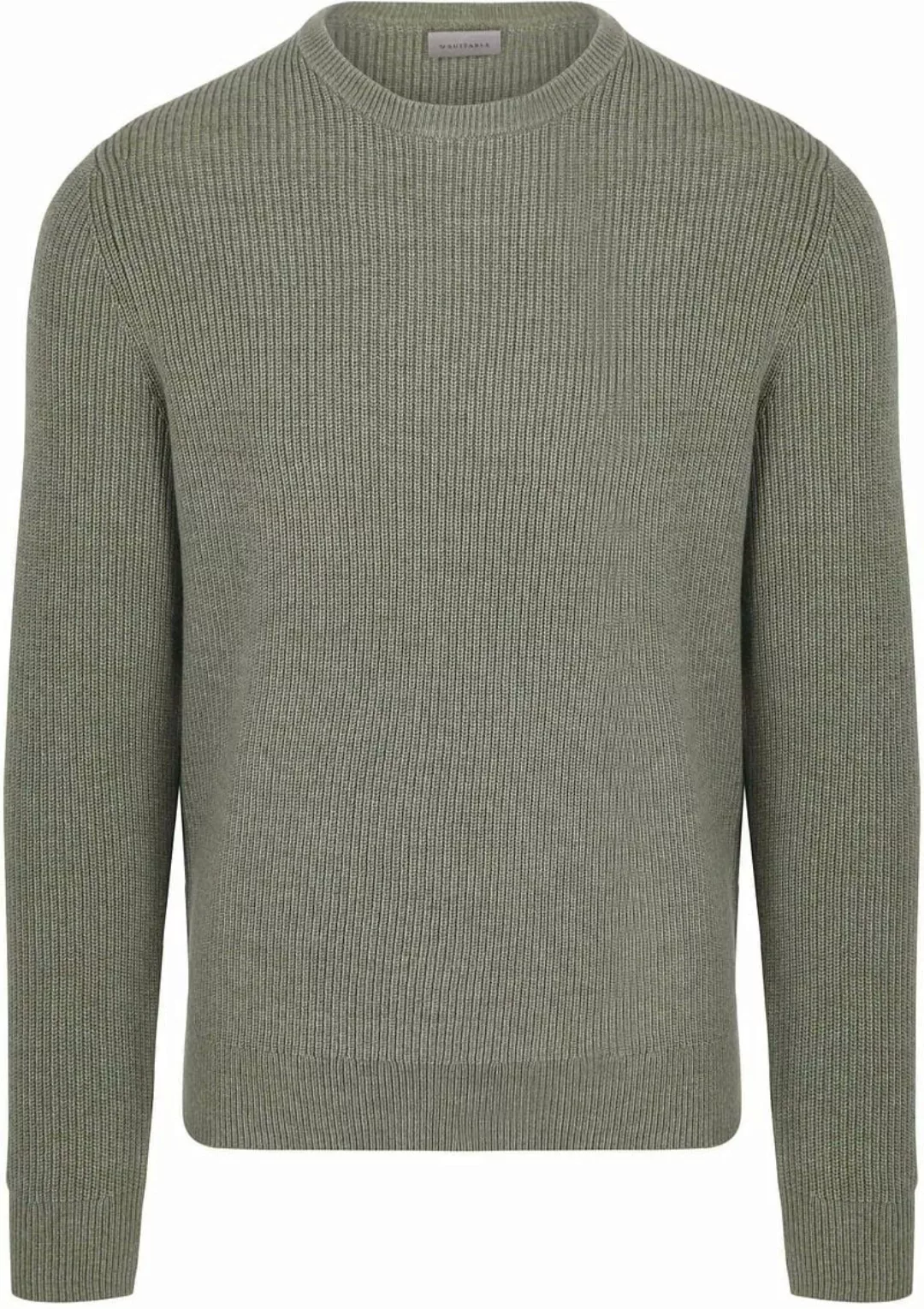 Suitable Pullover Wool Blend Grün - Größe XXL günstig online kaufen