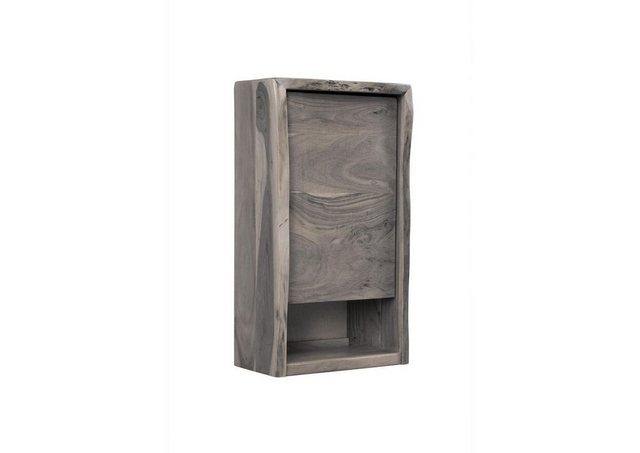 Massivmoebel24 Dreh-/Schwebetürenschrank Hängeschrank Akazie 40x20x70 natur günstig online kaufen