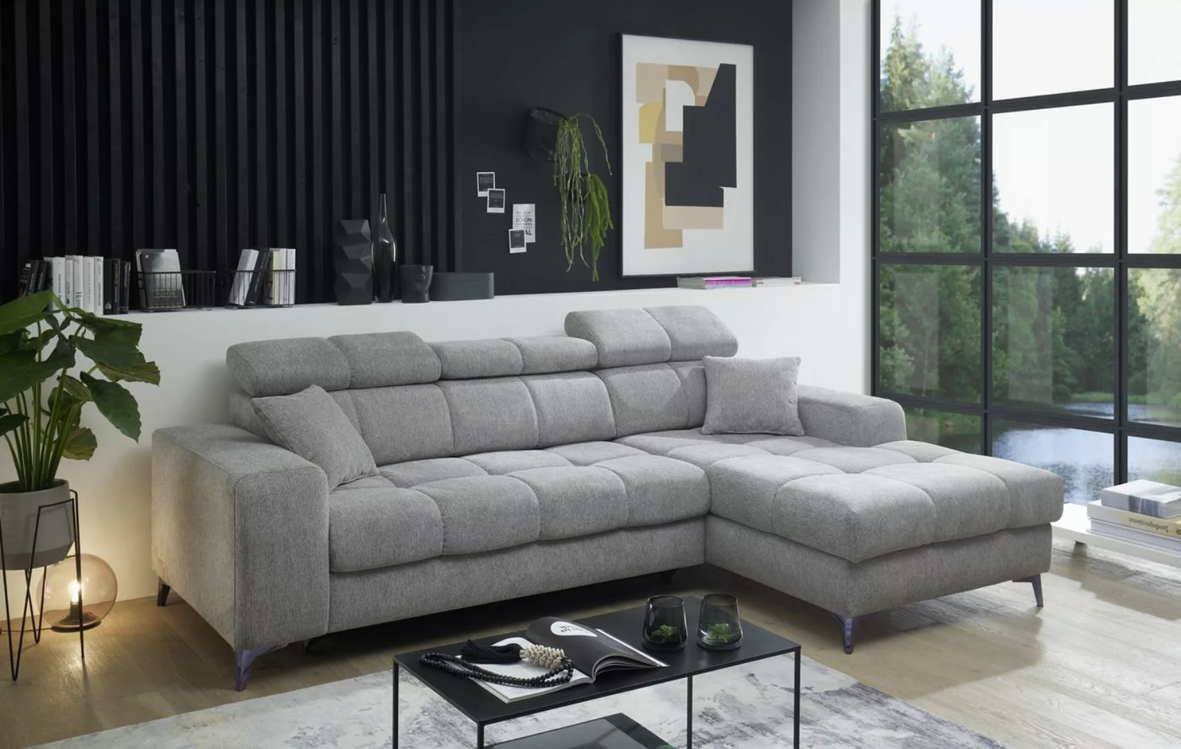 freiraum Ecksofa SYDNEY RecBK, taupe" - 268x105x172 (BxHxT) günstig online kaufen