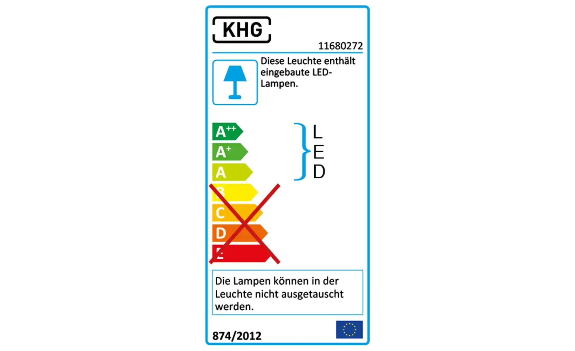 KHG LED-Tischeuchte  1-flammig   ¦ weiß ¦ Maße (cm): B: 32 H: 36 T: 10.5 La günstig online kaufen