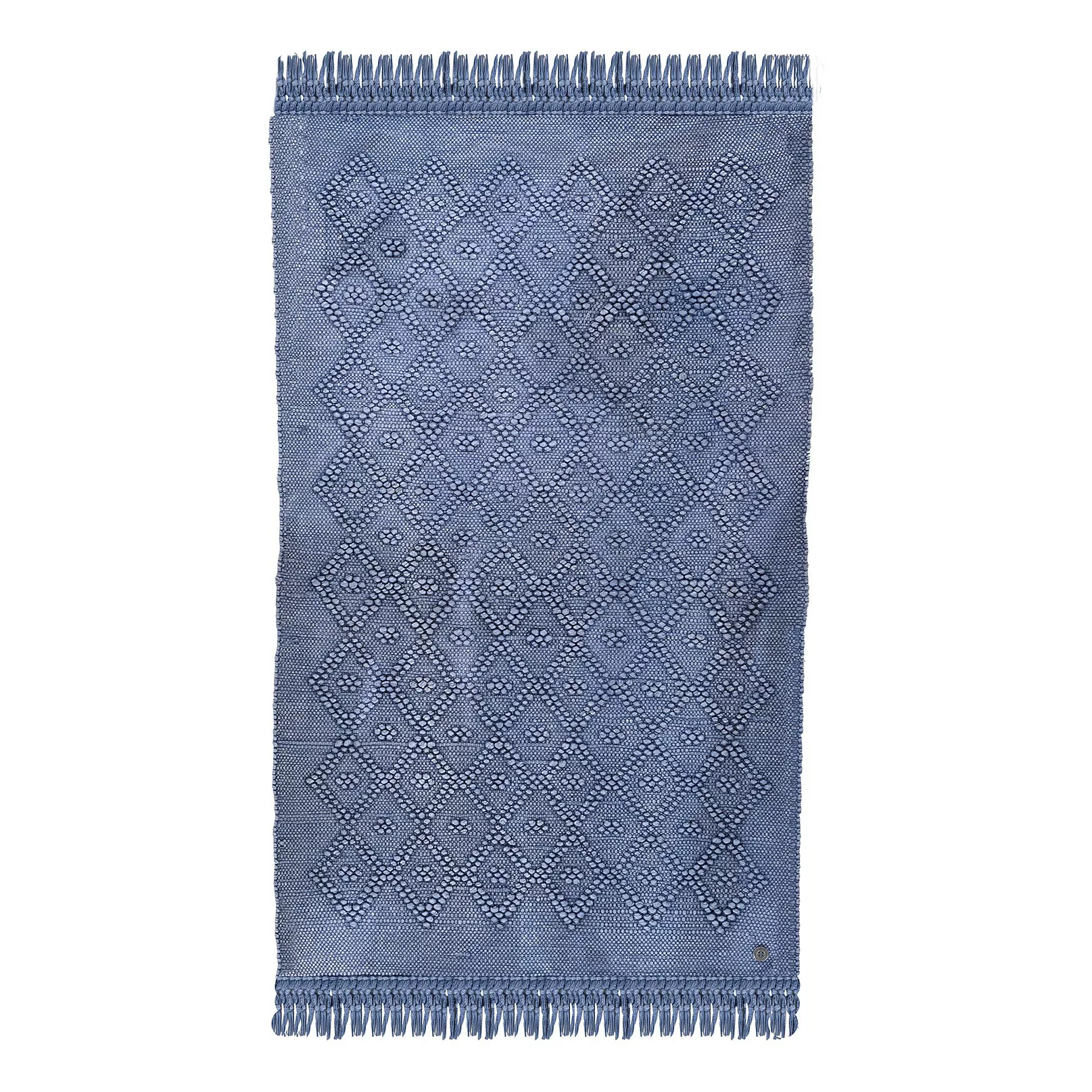 Tom Tailor Teppich ¦ blau ¦ Baumwolle ¦ Maße (cm): B: 60 H: 0,6 Teppiche > günstig online kaufen