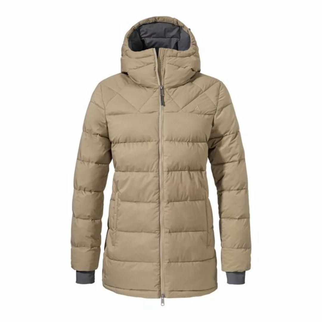 Schöffel Allwetterjacke SCHÖFFEL Wintermantel Beige günstig online kaufen