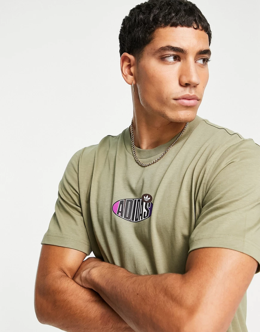 Adidas Originals Trf A33 Kurzarm T-shirt XL Orbit Green günstig online kaufen