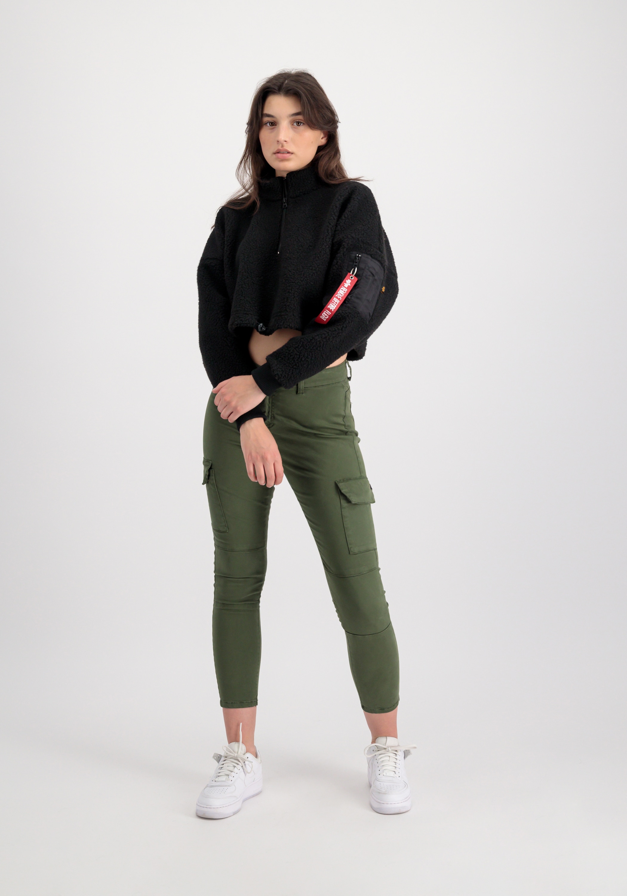 Alpha Industries Sweater "Alpha Industries Women - Sweatshirts Teddy ZH Swe günstig online kaufen