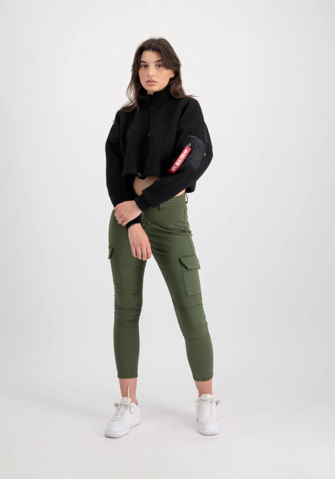 Alpha Industries Sweater "ALPHA INDUSTRIES Women - Sweatshirts Teddy ZH Swe günstig online kaufen