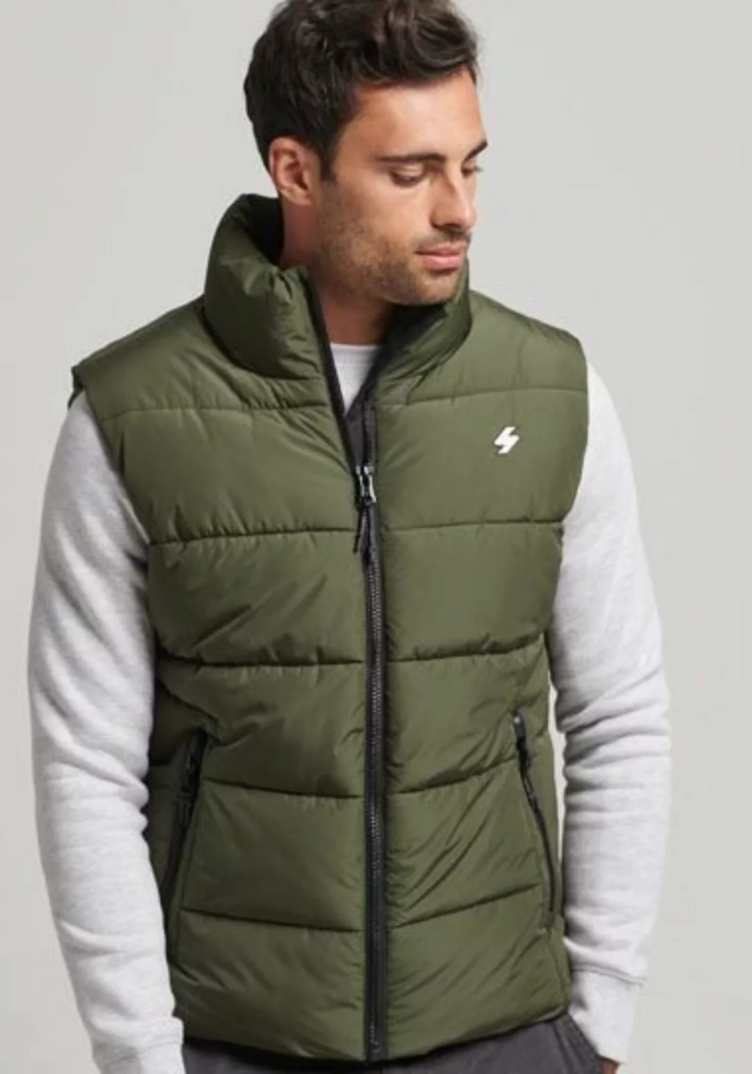 Superdry Steppweste SPORTS PUFFER GILET günstig online kaufen