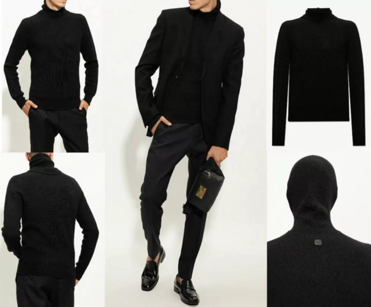 Salvatore Ferragamo Strickpullover SALVATORE FERRAGAMO Turtleneck Sweater H günstig online kaufen