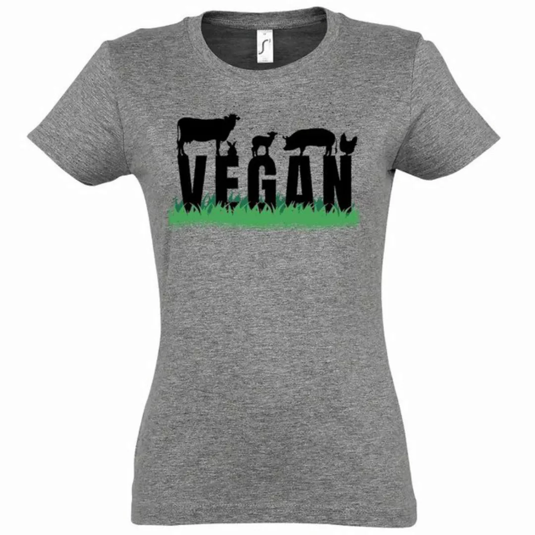 Youth Designz T-Shirt Vegan Damen Shirt mit trendigem Frontprint günstig online kaufen