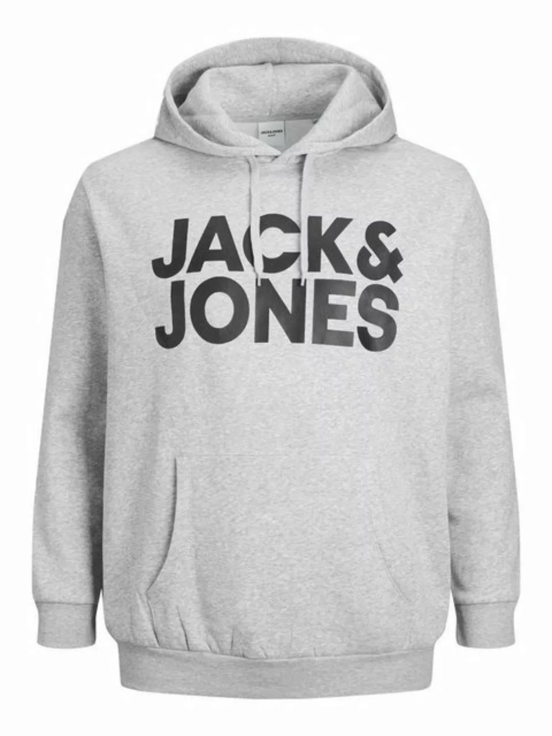 Jack & Jones Herren Hoodie Kapuzenpullover JJECORP LOGO - Regular Fit Pluss günstig online kaufen