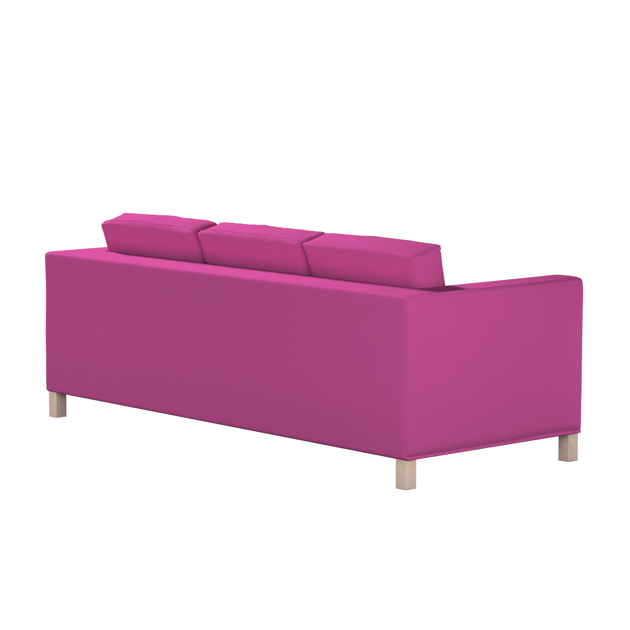 Bezug für Karlanda 3-Sitzer Sofa nicht ausklappbar, kurz, amarant, Bezug fü günstig online kaufen