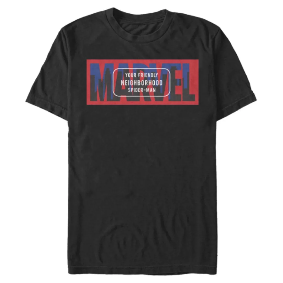 Marvel - Spider-Man Friendly Neighborhood Logo - Männer T-Shirt günstig online kaufen