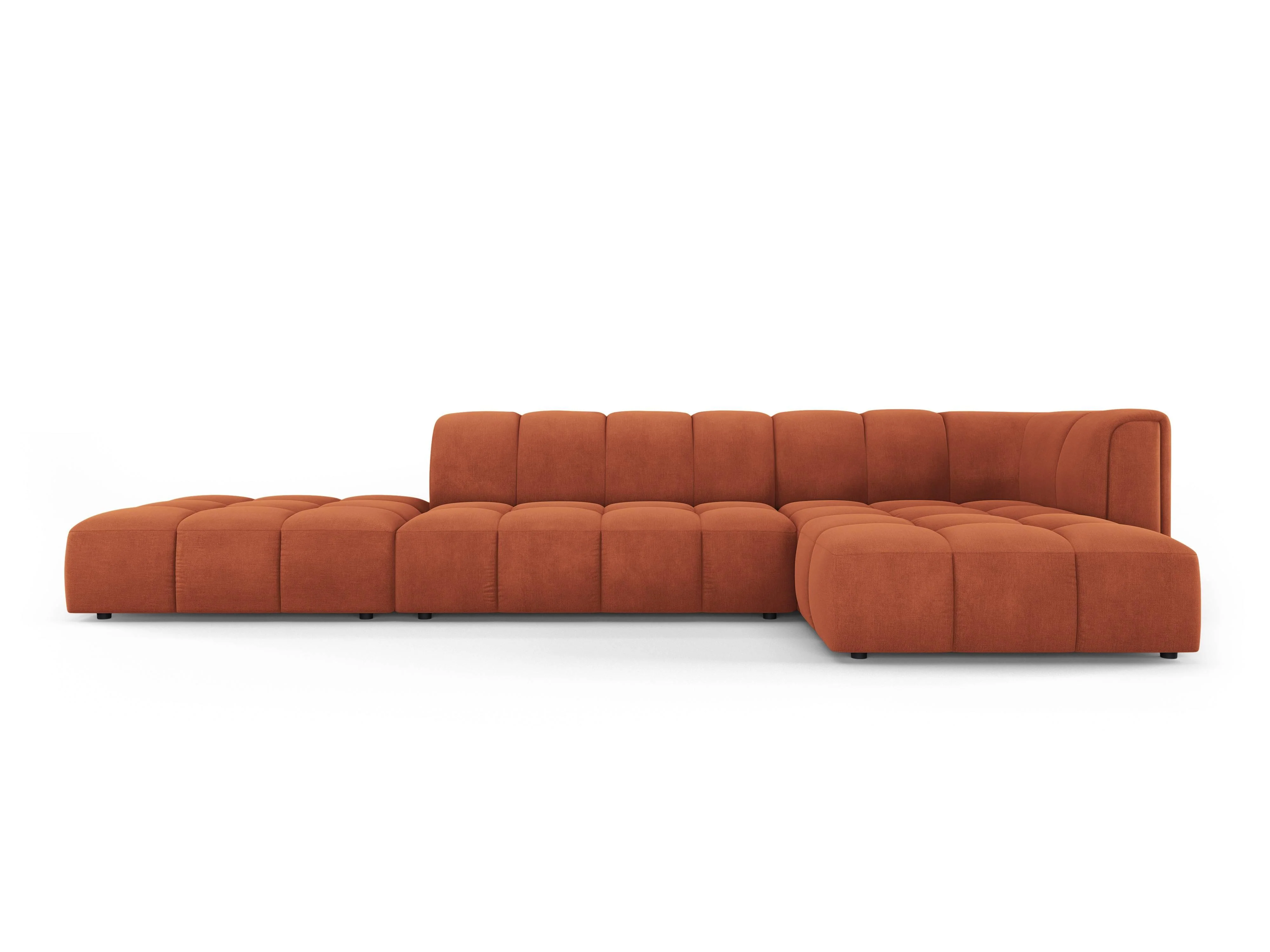 Milo Casa | Ecksofa Francesca Chenille rechts 5-Sitzer günstig online kaufen