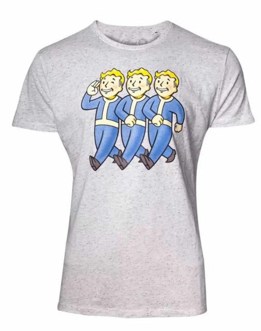 DIFUZED T-Shirt Fallout - Three Vault Boys günstig online kaufen
