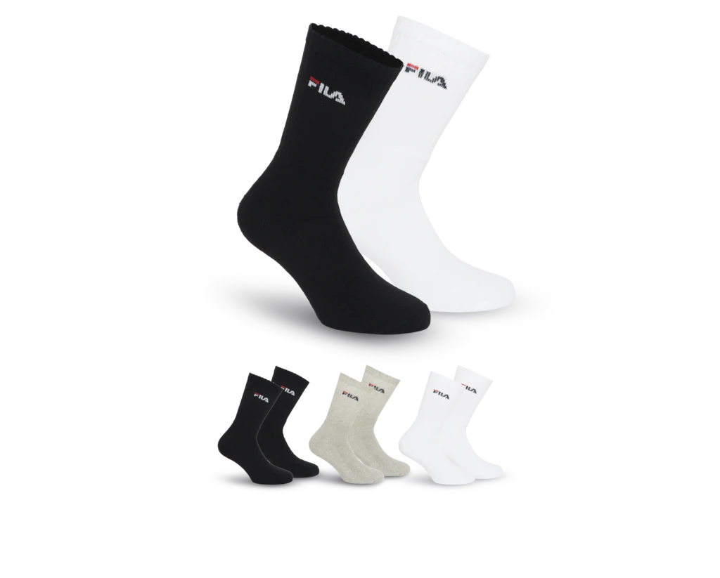 Fila Sportsocken "UNISEX CREW TENNIS FULL TERRY SOCKS", (3 Paar), mit dezen günstig online kaufen