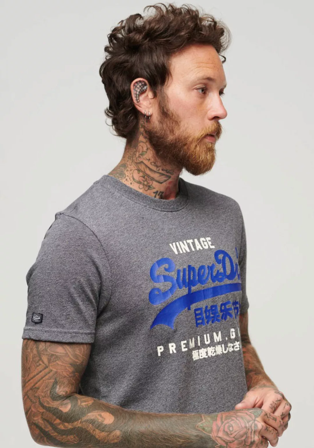 Superdry T-Shirt "CLASSIC VL HERITAGE T SHIRT" günstig online kaufen