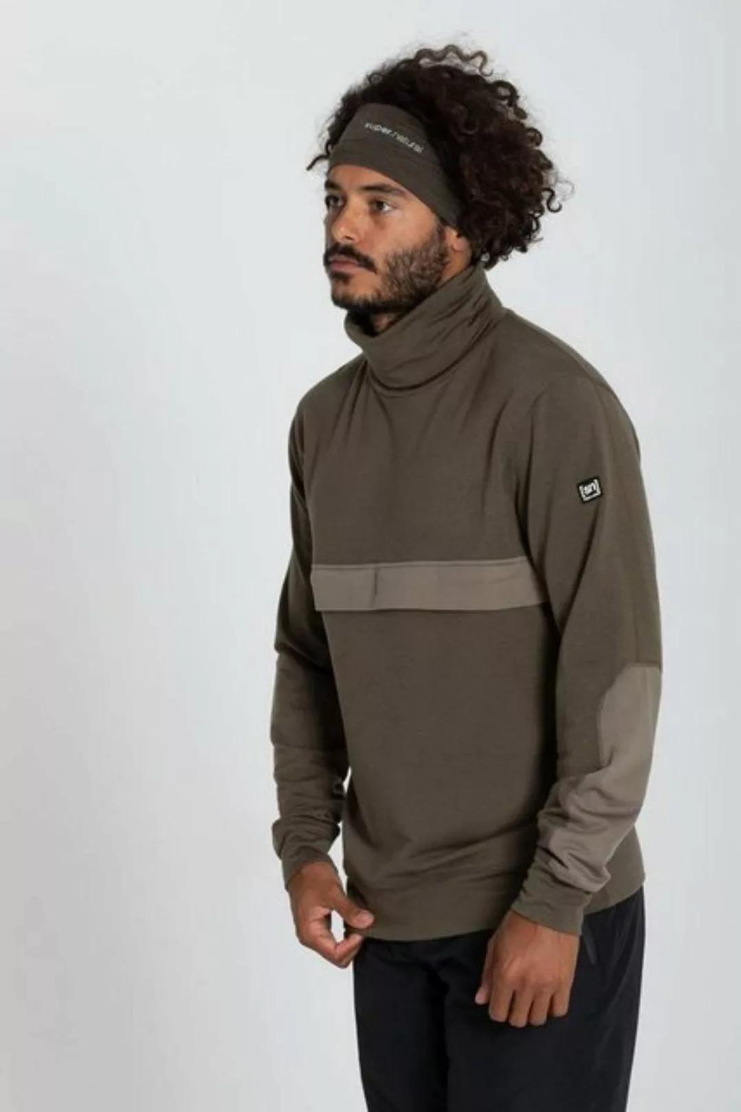 SUPER.NATURAL Sweatshirt für Herren, Merino ALPINE TURTLENECK weich, mit Ro günstig online kaufen