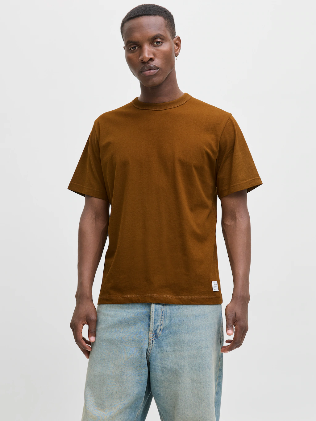 Jack & Jones Rundhalsshirt "JJEDOVER TEE SS CREW NECK" günstig online kaufen