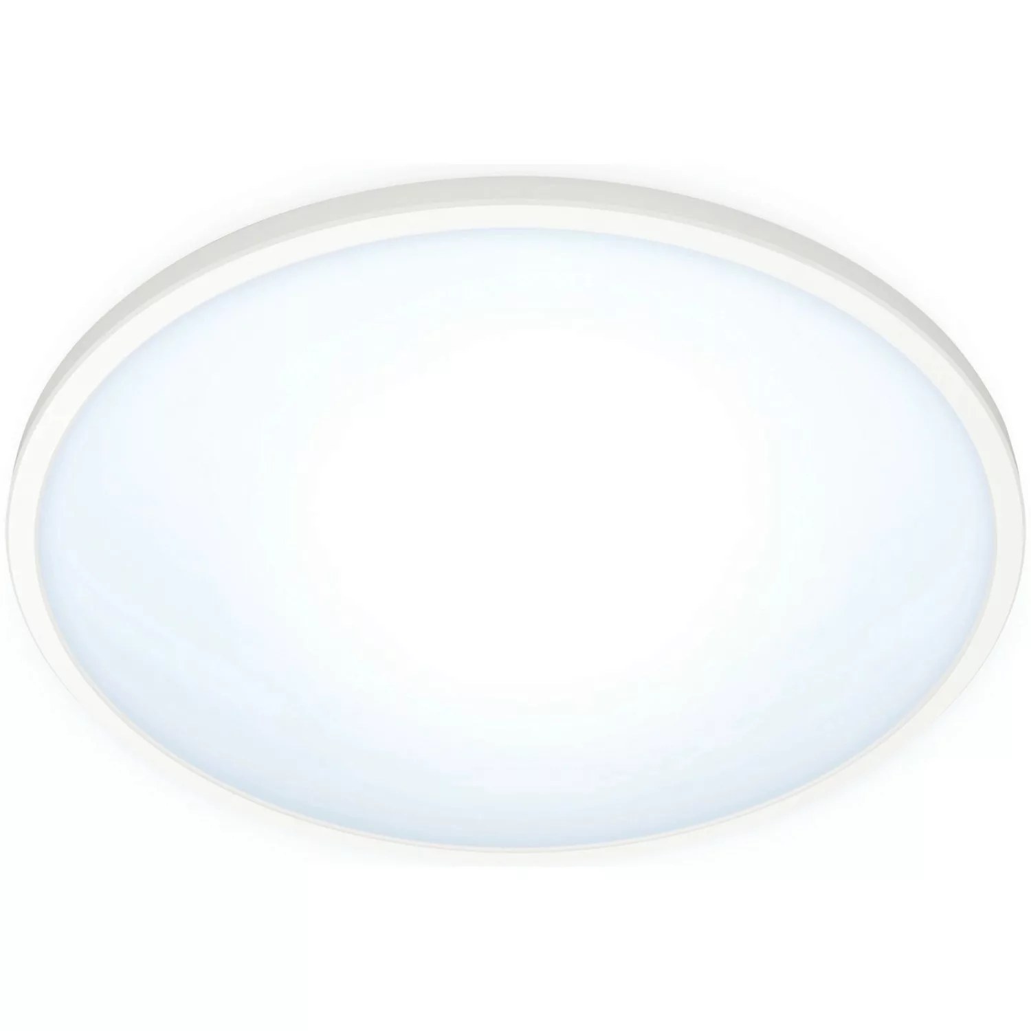 WiZ SuperSlim LED-Deckenleuchte CCT Ø29cm weiß günstig online kaufen