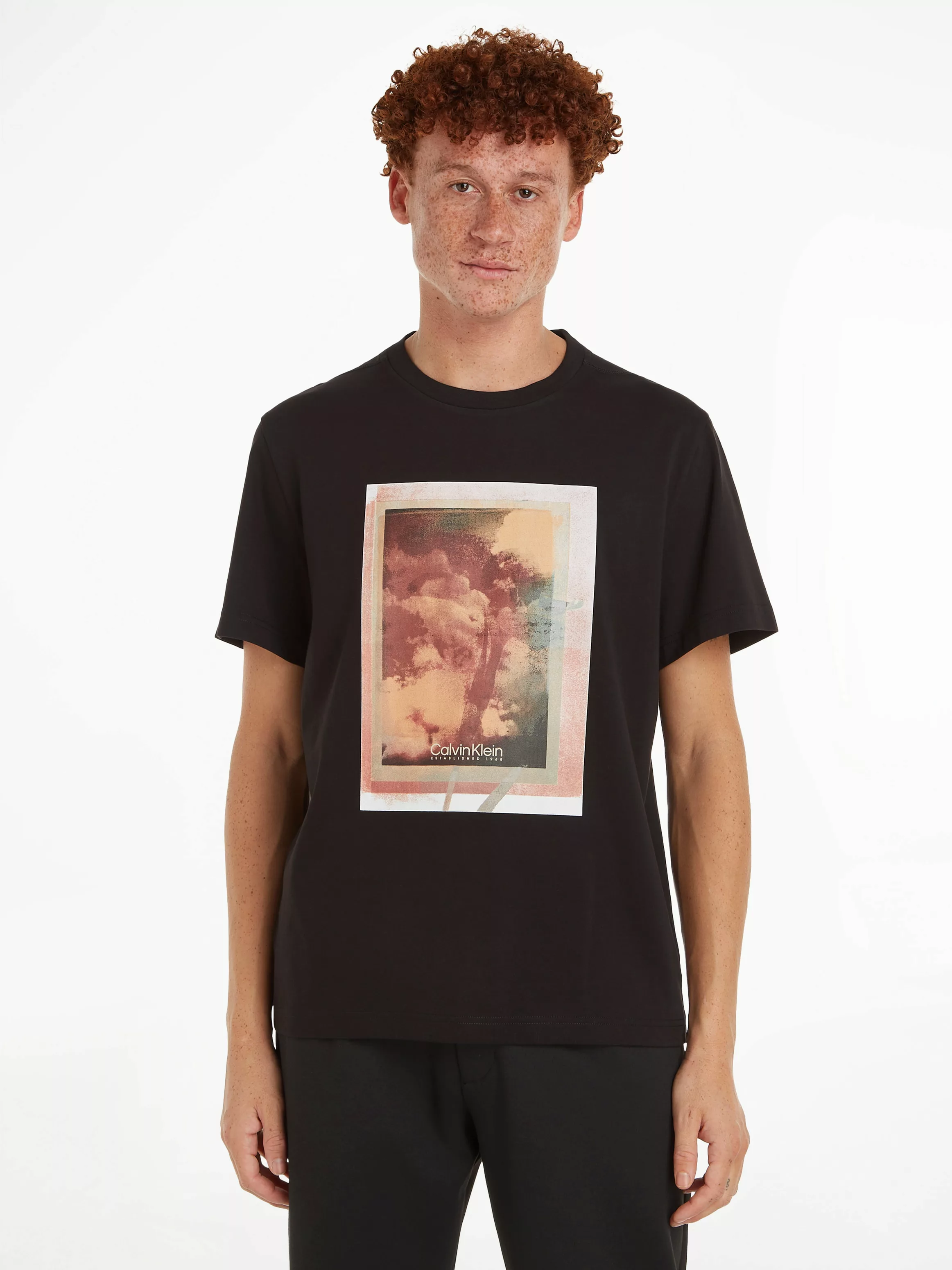 Calvin Klein T-Shirt "PHOTO PRINT T-SHIRT" günstig online kaufen